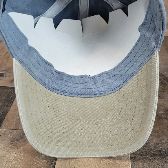 Key West Hat Baseball Cap Distressed Blue Graphic Travel Souvenir Adjustable New - Picture 9 of 9